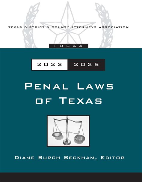 texas penal code book 2023